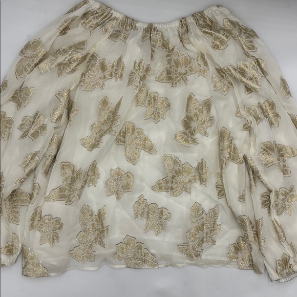 Tommy Bahama Shimmering Shores Peasant Top - Picture 5 of 7